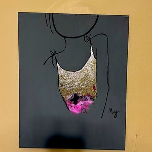 Acrylic painting 20” by 16”